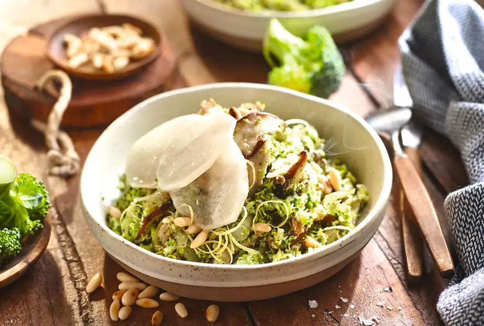 arroz de brócoli 